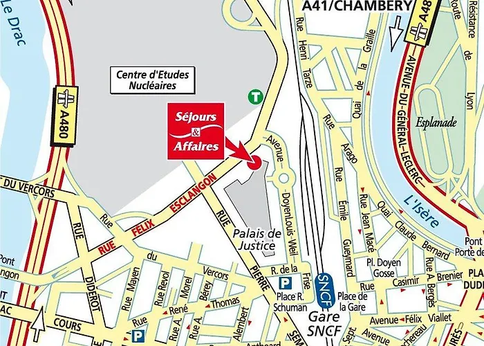 Sejours & Affaires Marie Curie Apart Otel